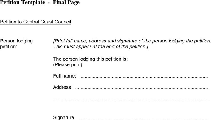 Petition Template 1 Page 3