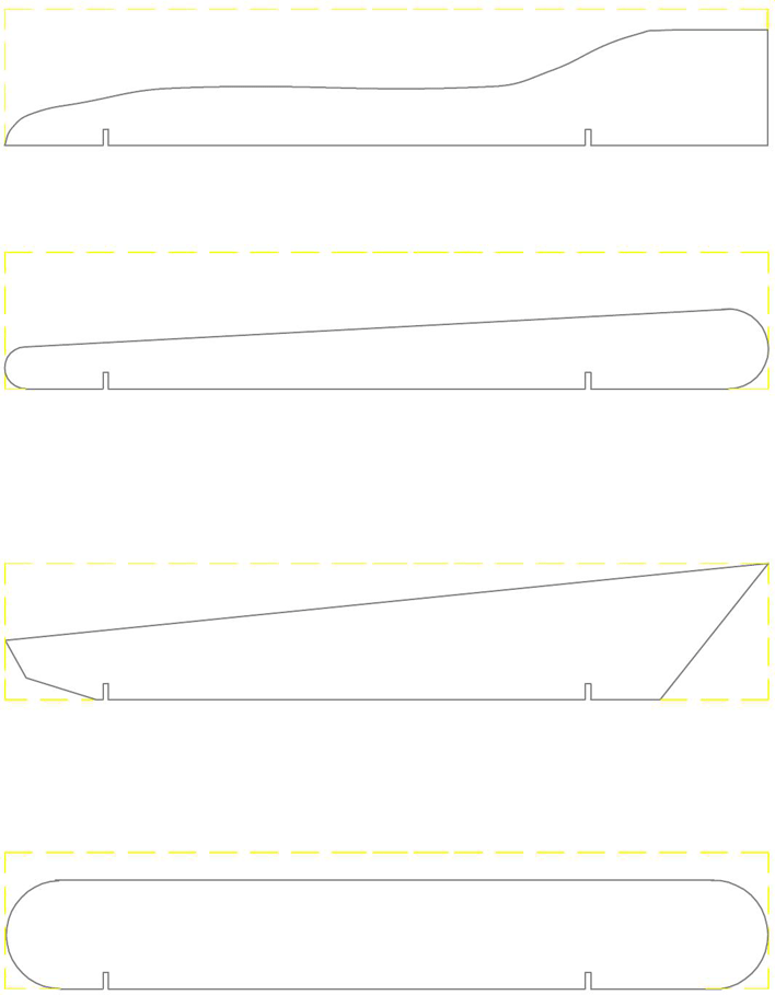 Pinewood Derby Car Template 1 Page 3