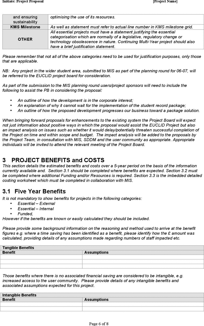 Project Proposal Template 3 Page 6