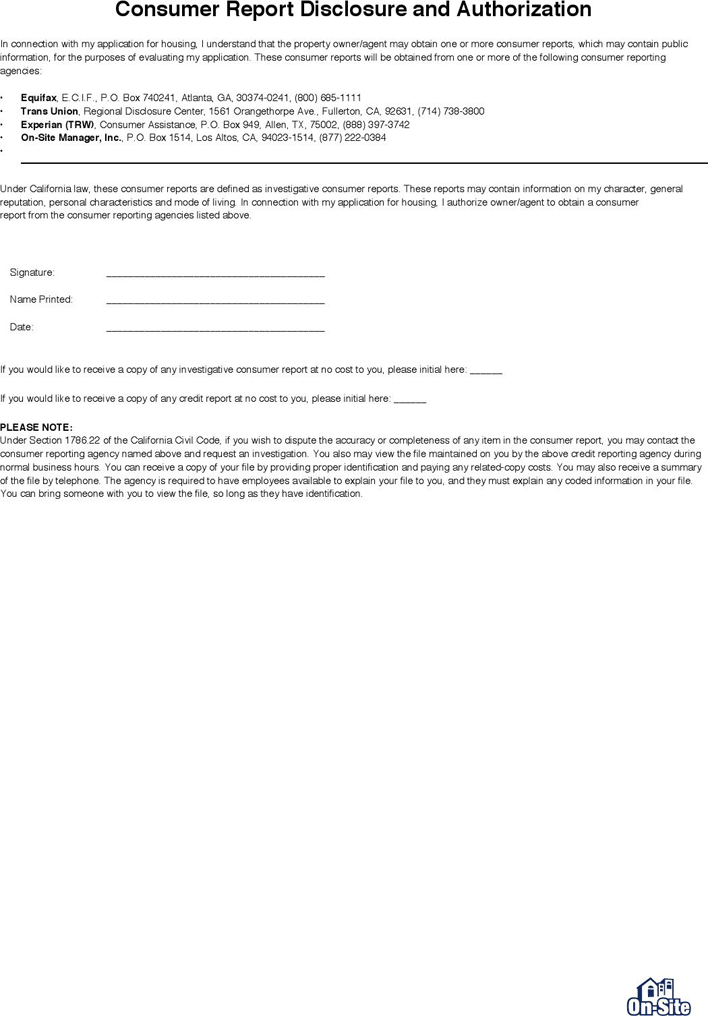 Rental Application Template 2 Page 3