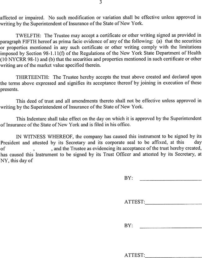 Sample Deed of Trust Page 3