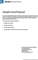 Sample Grant Proposal