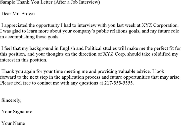 Thank You Letter For Interview Opportunity from www.speedytemplate.com
