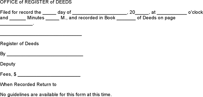 South Dakota Quitclaim Deed Form 2 Page 2