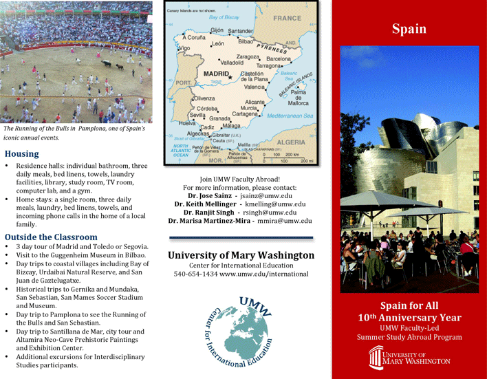 Spain Brochure