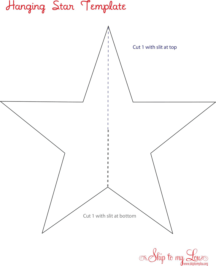 free-star-template-pdf-228kb-1-page-s