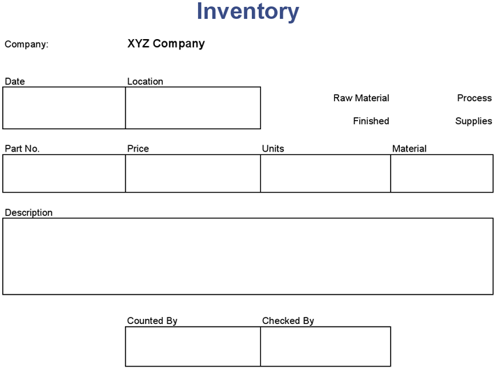 Stock Inventory Control Template Page 3