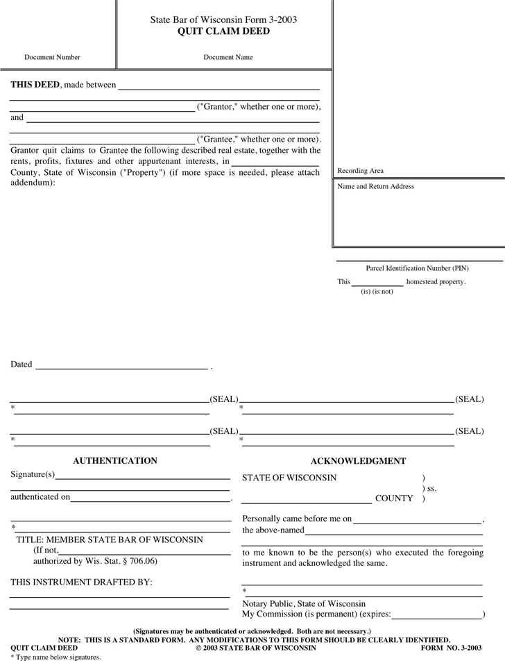 free-wisconsin-quitclaim-deed-form-pdf-25kb-1-page-s